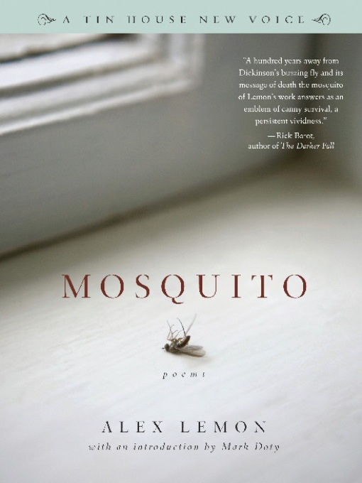 Title details for Mosquito by Alex Lemon - Available